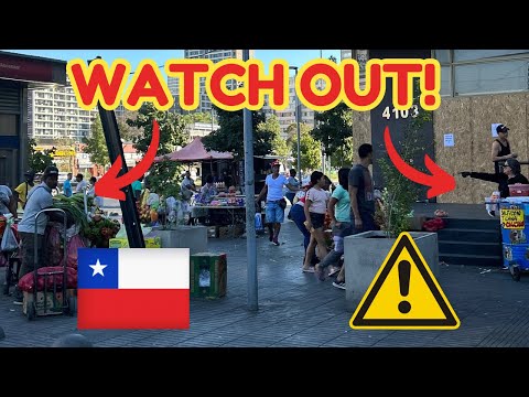 🇨🇱 Is SANTIAGO Chile SAFE to visit? 🚨 Five safety tips! (2025 UPDATE)