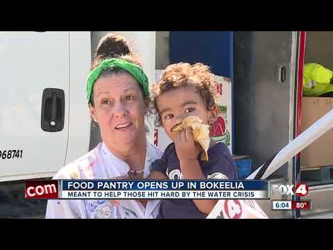 Food pantry opens up in Bokeelia to help with water crisis