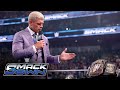 Cody Rhodes Reveals Old WWE Titles In Message To John Cena SmackDown Highlights April 11 2025