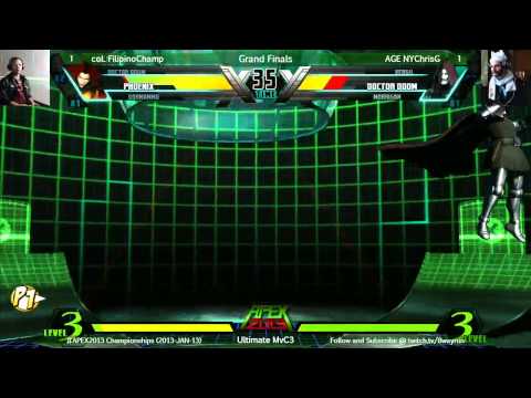 UMVC3 - ChrisG x FChamp - Morrigan x Phoenix