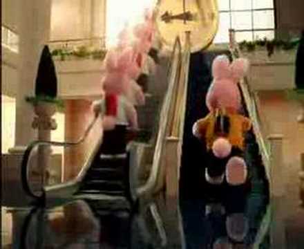 Duracell Battery TV commercial from Germany Cute Bunnies!!