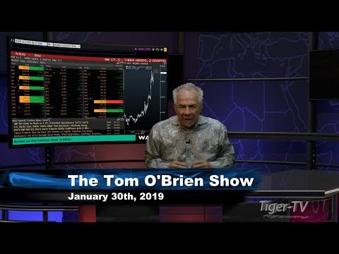 January 30th Tom O'Brien Show on TFNN - 2019
