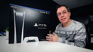 Unboxing the Original PlayStation 5 Digital Edition