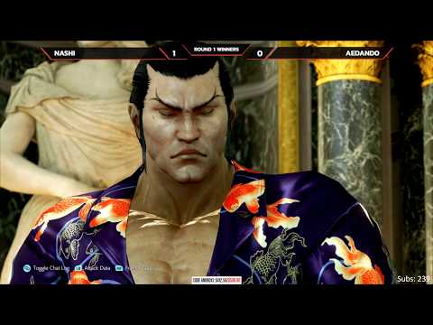 Tekken 7 @ Andbox Online PC Tourney #2 - Nashi vs Aedando [4K/60fps]