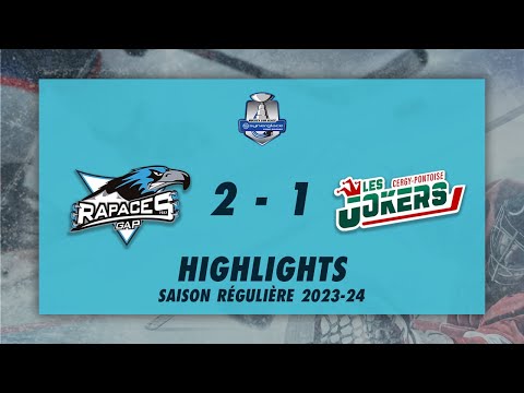 Rapaces de Gap 2-1 Jokers de Cergy-Pontoise - Highlights - Synerglace Ligue Magnus 2023/24