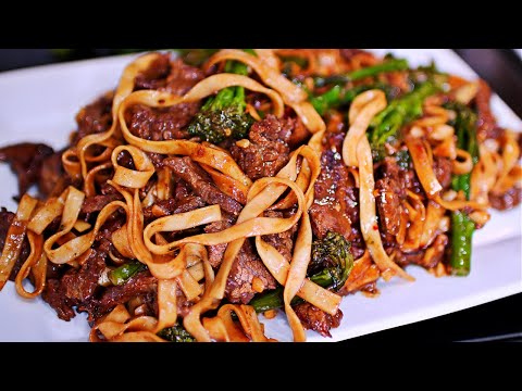 Steak and Broccoli Stir Fry Noodles Recipe - Easy Beef Stir Fry