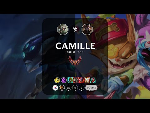 Camille Top vs Kled - KR Grandmaster Patch 13.15