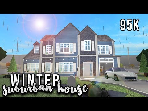 Roblox Welcome To Bloxburg Winter Suburban House - building a tiny town 10 roblox bloxburg youtube bloxburg