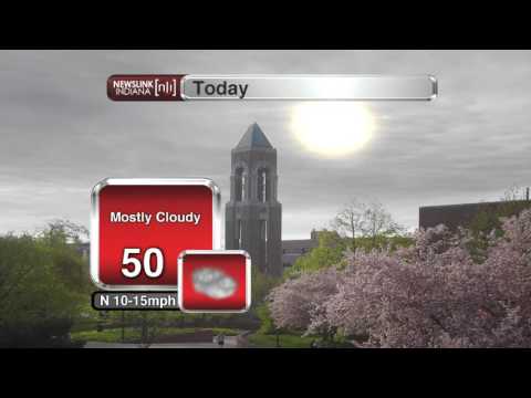 NewsLink Indiana Mid-Day Weather Update March 25, 2016 - Chelsea Smith