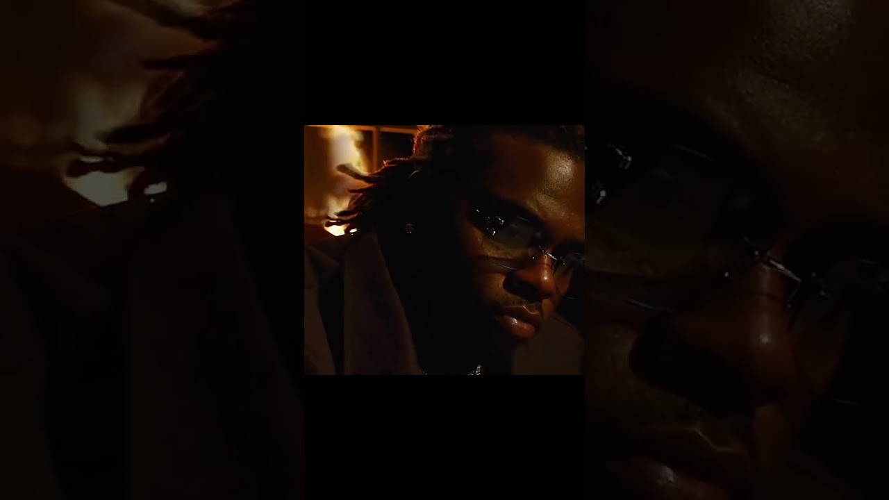 Gunna Writing In Fire Meme Template