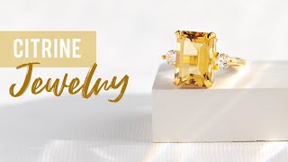 Yellow Citrine Rhodium Over Sterling Silver Earrings 6.80ctw Related Video Thumbnail