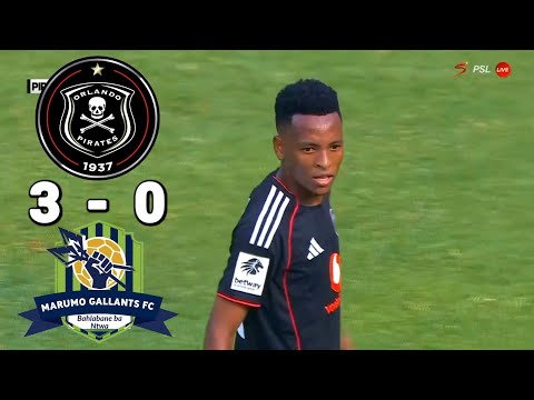 Orlando Pirates vs Marumo Gallants Highlights | Betway Premiership PSL 2025/26