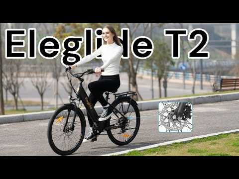 Tani rower elektryczny z tarczowymi hamulcami HYDRAULICZNYMI i bardzo wygodny! Recenzja Eleglide T2
