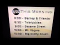 PBS Kids Schedule Bumper 2000 WFWA