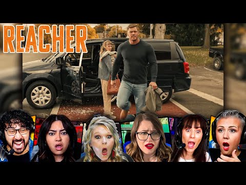 TOP “JACK REACHER STOPPING A CARJACKING” Reactions! Reacher 2×1 “ATM” Reaction First time Watching