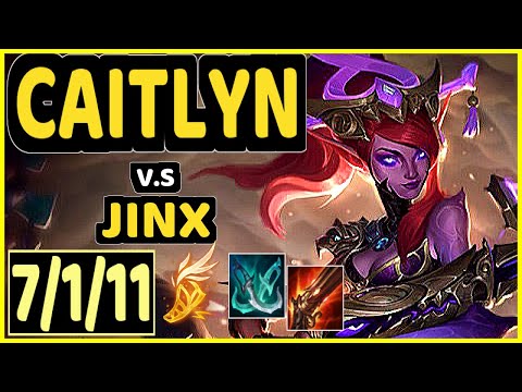 JUZINHO (CAITLYN) vs JINX - 7/1/11 KDA BOTTOM ADC GAMEPLAY - BR Ranked DIAMOND