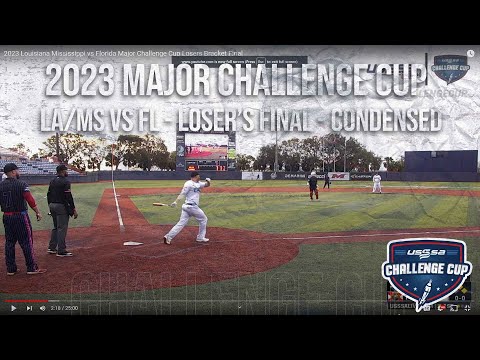 2023 Louisiana Mississippi vs Florida Major Challenge Cup Losers Bracket Final