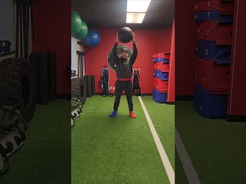 Medice Ball Overhead Chop