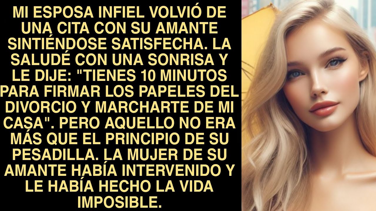 Mi Esposa Infiel Volvió De Una Cita Con Su Amante Sintiéndose Satisfecha. La Saludé Con Una Sonrisa