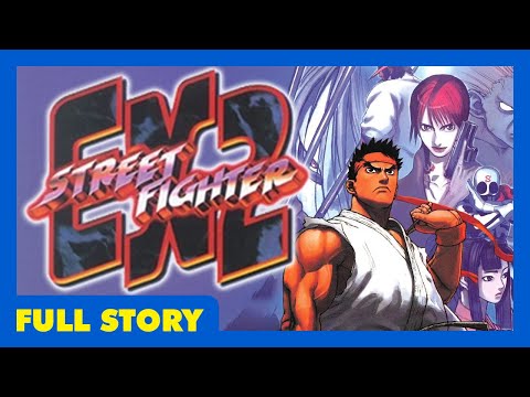 Street Fighter EX2 (Full Story) - All Cutscenes, Profiles, & Endings