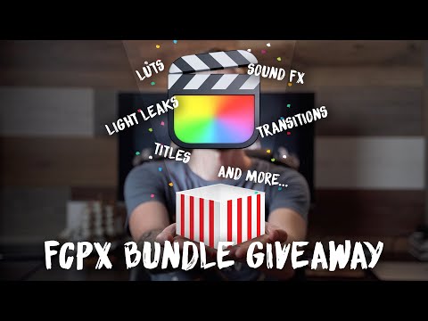 FCPX Mega Bundle GIVEAWAY | Final Cut Pro Plugin Review
