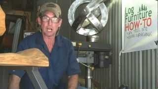 Do-it-Yourself Log Furniture by Mitchell Dillman