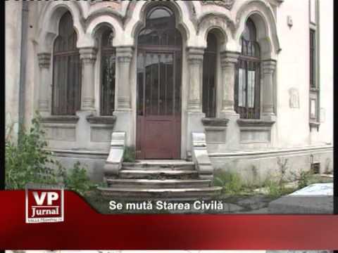 Se mută Starea Civilă