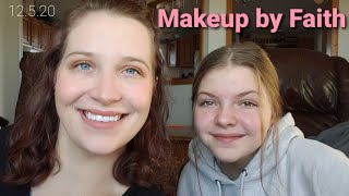 My 13-year-old Sister Does My Makeup | Vlogmas Day 5