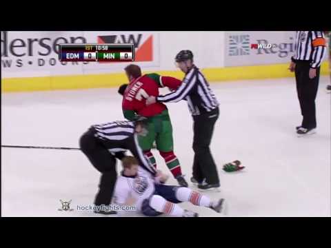 Dec 23 2009 Ryan Stone vs Clayton Stoner