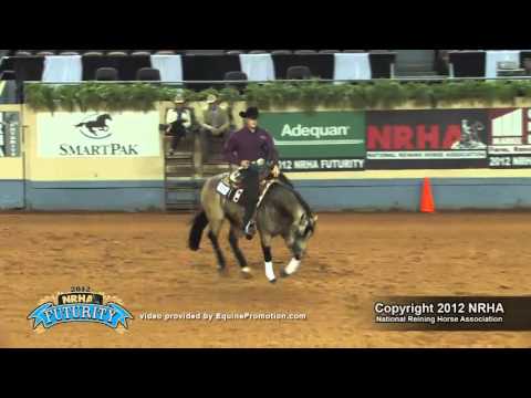 This Whiz Shines ridden by Jarvis M Anderson - 2012 NRHA Futurity