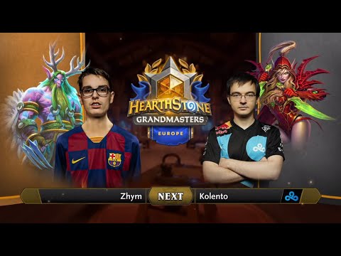 Zhym vs Kolento - Division B - Hearthstone Grandmasters Europe 2020 Season 1 - Week 7