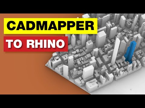 CADMAPPER to Rhino Tutorial