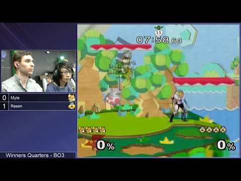 SG 19.7 SSBM - Myle (Luigi, Fox) vs. Rasen (Sheik) - Melee WQF