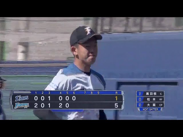 【ファーム】ファイターズのルーキー・北浦が強打者のライオンズ・中村から奪三振!! 2018/5/20 F-L(ファーム)