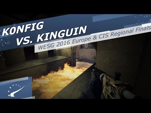 k0nfig vs. Kinguin - WESG 2016 Europe & CIS Regional Finals