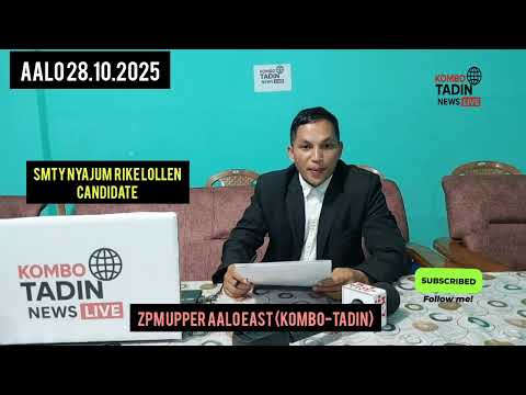 ZPM CANDIDATE DECLARATION//SMTY NYAJUM RIKE LOLLEN //ZPM KOMBO TADIN AALO EAST UPPER// PANCHAYAT2025