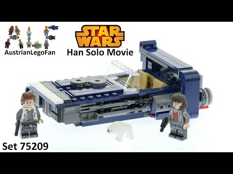 Lego Star Wars 75209 Han Solo´s Landspeeder - Lego Speed Build Review