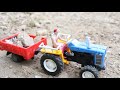 Diy Mini Tractor With Trolley Mini Farm Scene