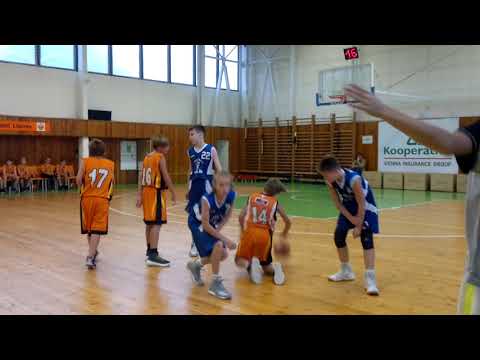 BK Kondoři Liberec U13B - BC KolínU13B 28:91 --- 1. čtvrtina