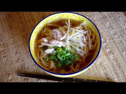 Chicken Ramen Recipe - Japanese Cooking 101
