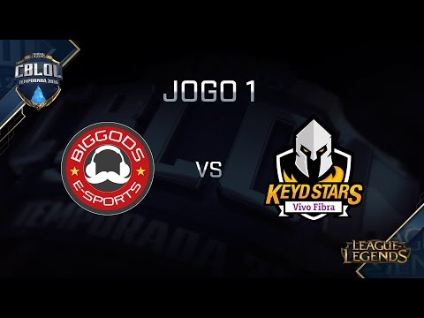 Big Gods x Keyd (S2 - Jogo 1) CBLoL 2016 - 2ª Etapa