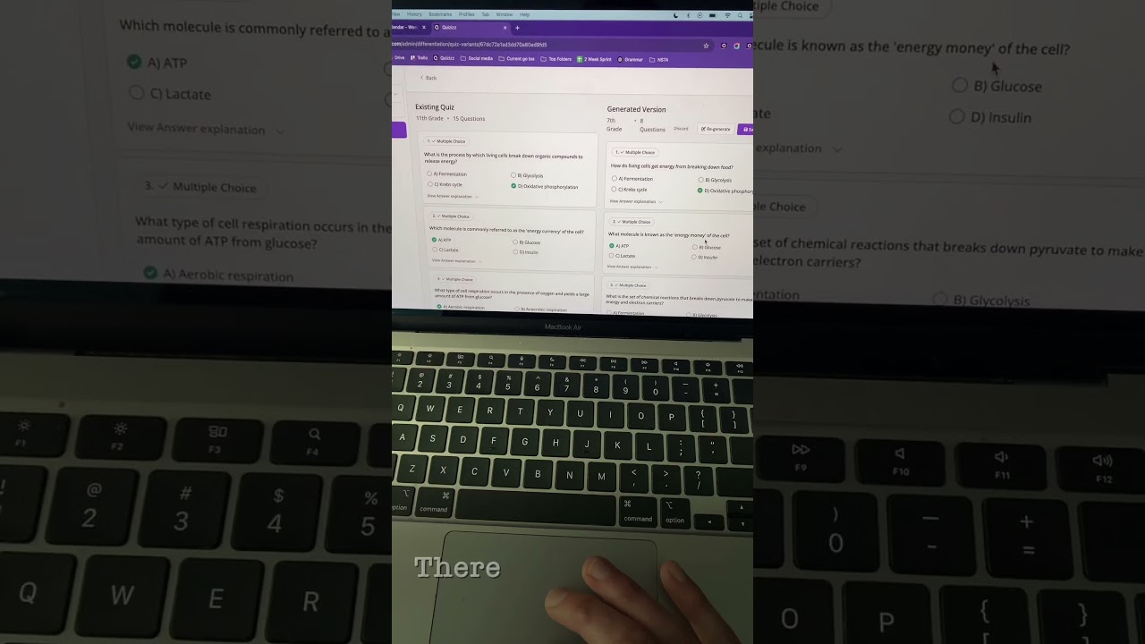 Differentiated Versions now on Quizizz!