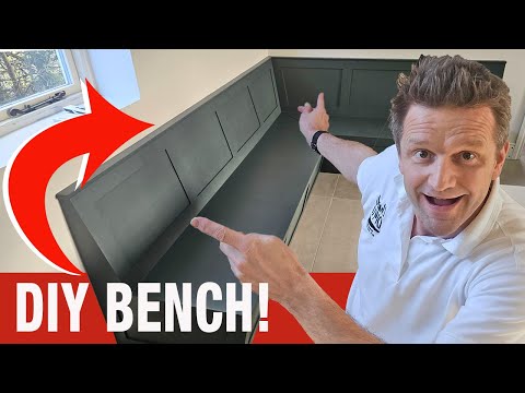 How To Build The Ultimate Kitchen Seating Bench - a Step by Step DIY Guide