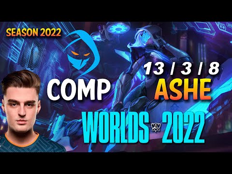 RGE Comp ASHE vs SAMIRA ADC - NA Ranked - WORLDS 2022