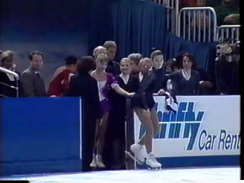 1996 US National Championships - Ladies Short Program - Warm-Up Group 2