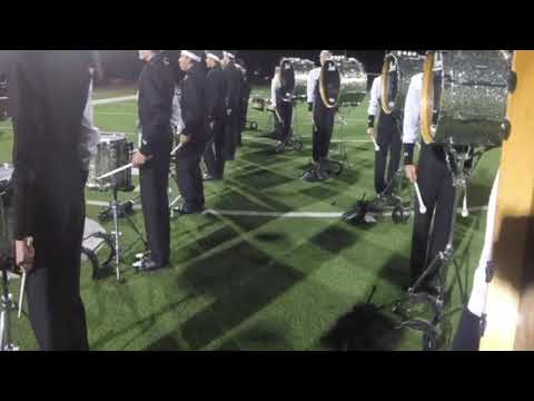 Vandegrift Drumline 2018 Standstill Bass Cam