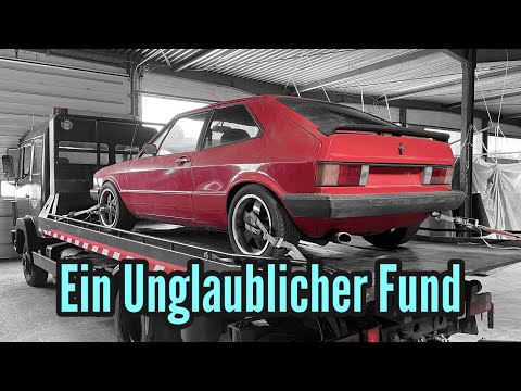 Ein ECHTER Scheunenfund! VW Scirocco 1 nach 30 Jahren Standzeit aus einer Scheune Gezogen