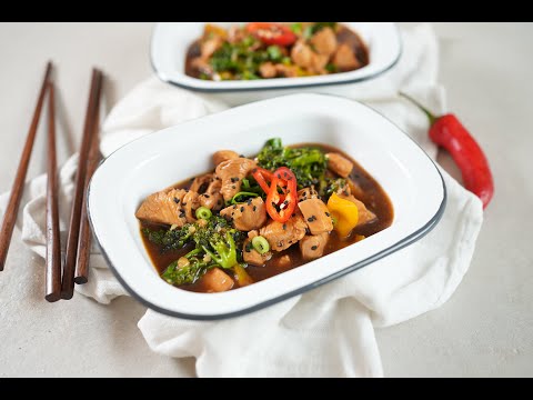 Asian Style Chicken Broccoli Stir-Fry (Meal Prep Ideas)