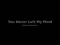You Never Left My Mind (Original)