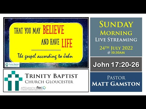 TBC Live Stream Service (2022-07-24 AM)